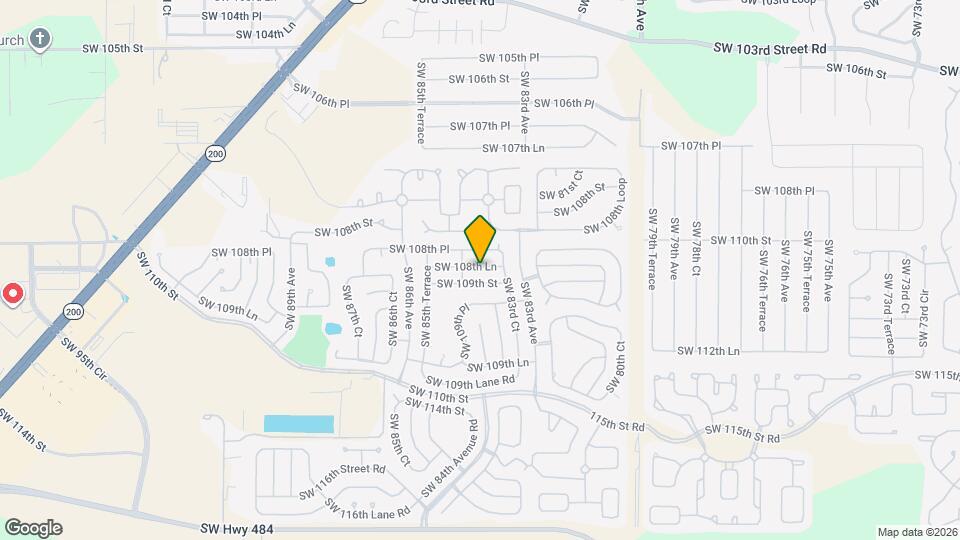 8432 SW 108th Ln Map and Location Details