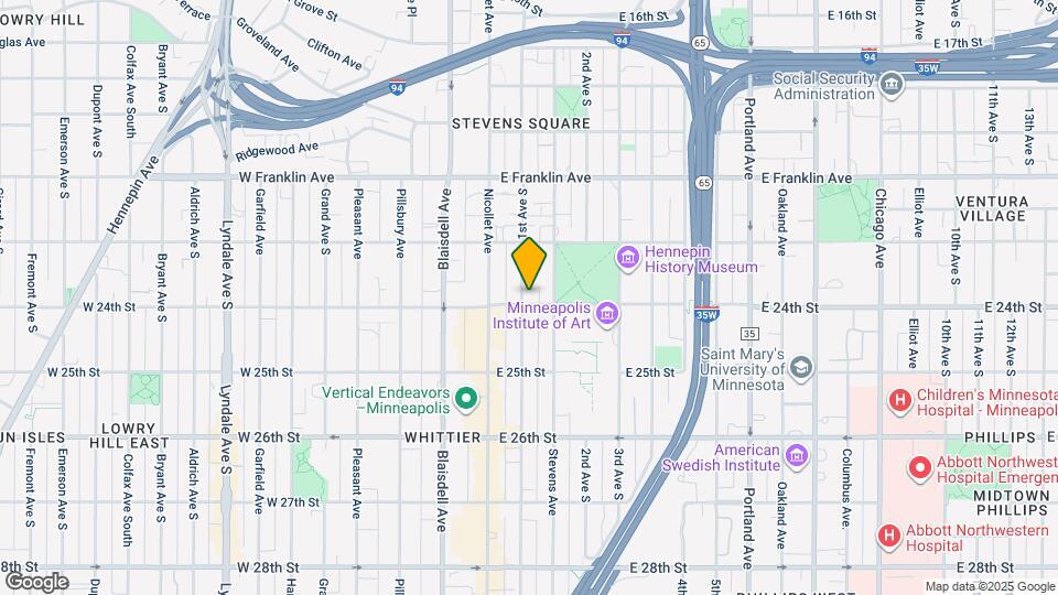 2319 1st Ave S, Unit 1 Map and Location Details