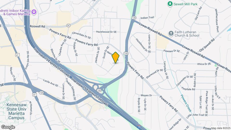 1780 Crestridge Dr SE Map and Location Details