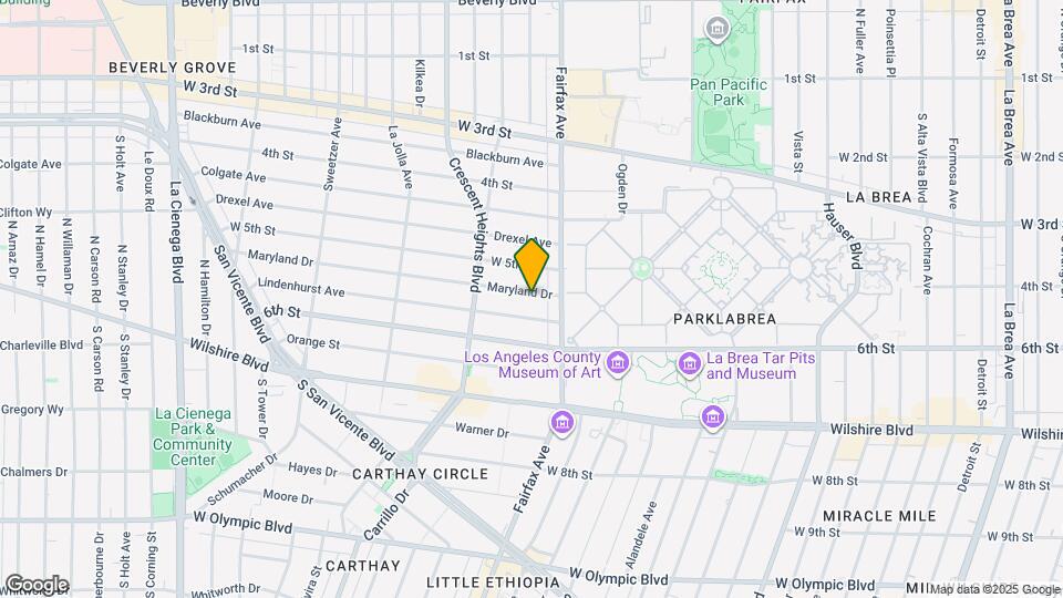 6128 Maryland Dr Mapa y Detalles de la Ubicación