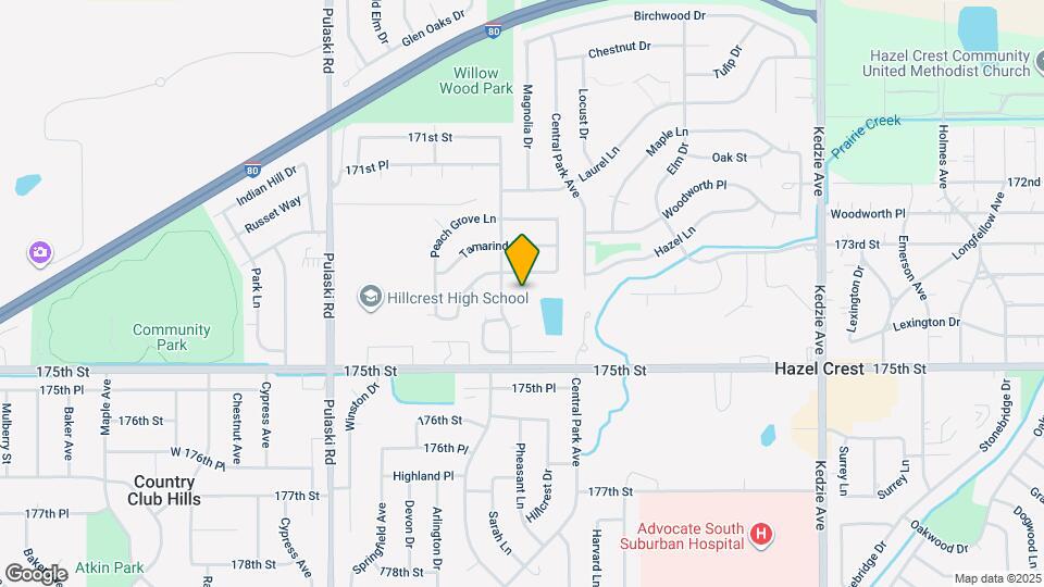 3614 Wheelwood Ct Map and Location Details