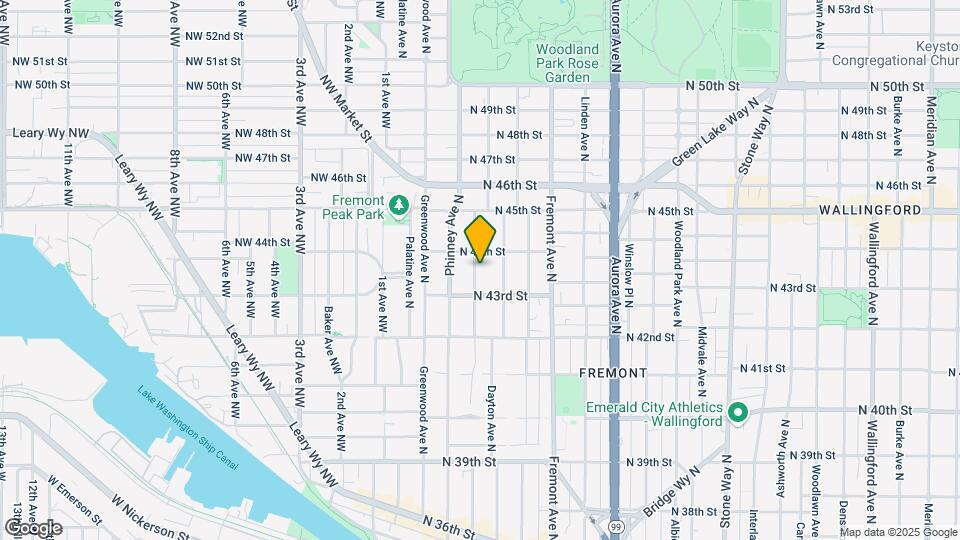 4322 Francis Ave N-Unit -1 Map and Location Details