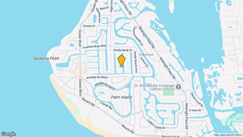 5153 Sandy Cove Ave Map and Location Details