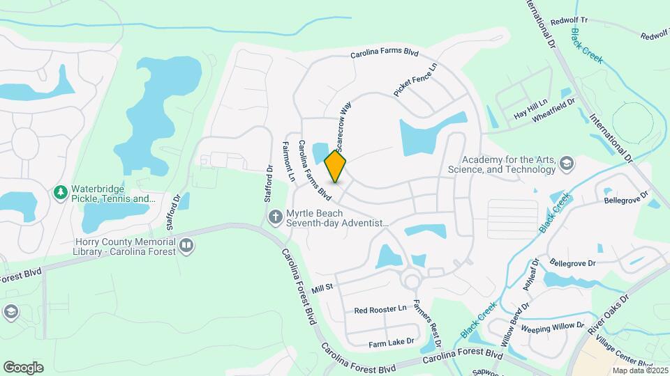 2713 Scarecrow Way Map and Location Details