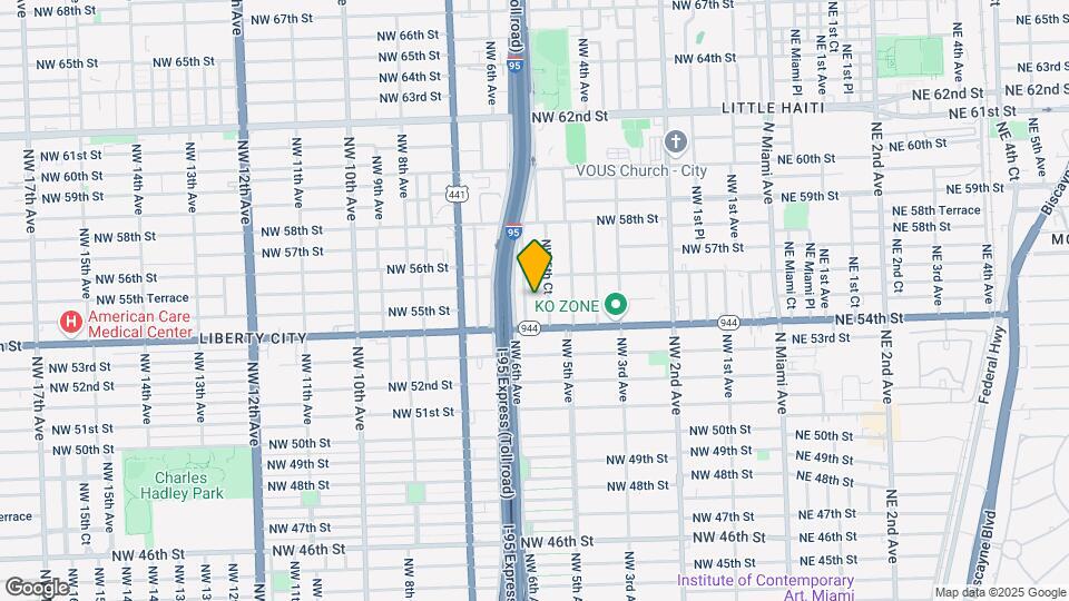 5451 NW 6th Ave Map and Location Details