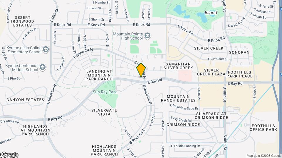 4287 E Cassia Way Map and Location Details