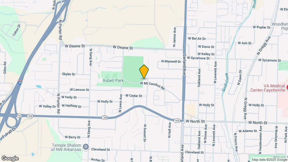 1488 W Mt Comfort Rd Map and Location Details
