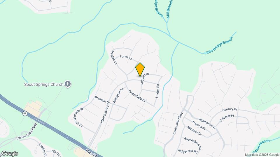 135 Leggett Dr Map and Location Details