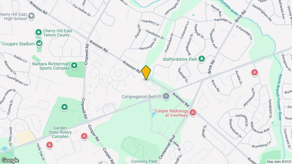 1303 Hickory Cir Map and Location Details