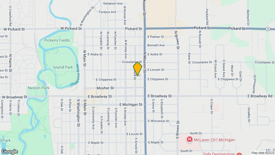 703 E Chippewa St-Unit -B Map and Location Details