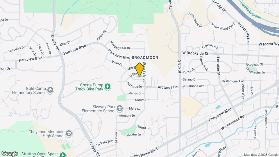 1004 Vega Dr Map and Location Details