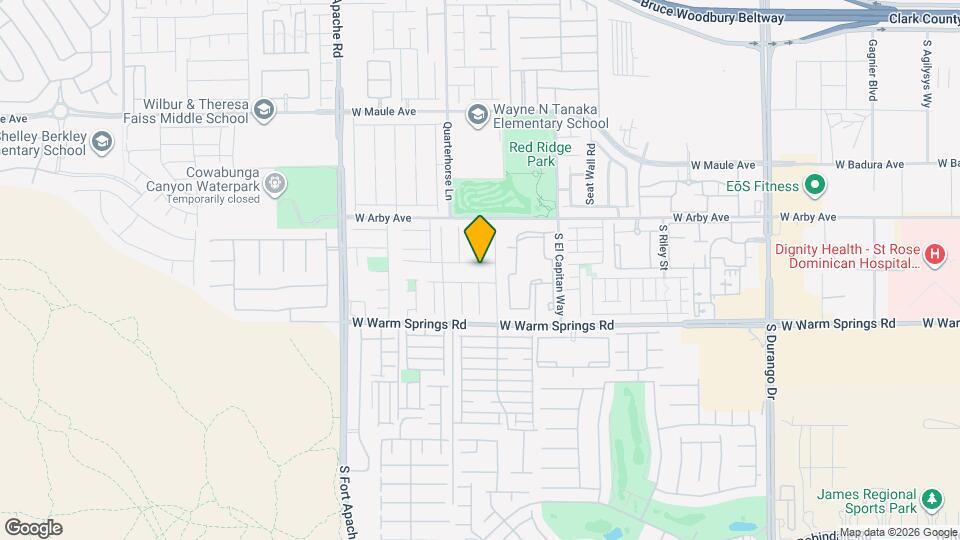 9137 Adamshurst Ave Map and Location Details