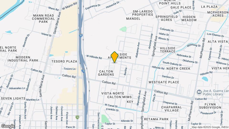 412 W Aurora Dr Mapa y Detalles de la Ubicación