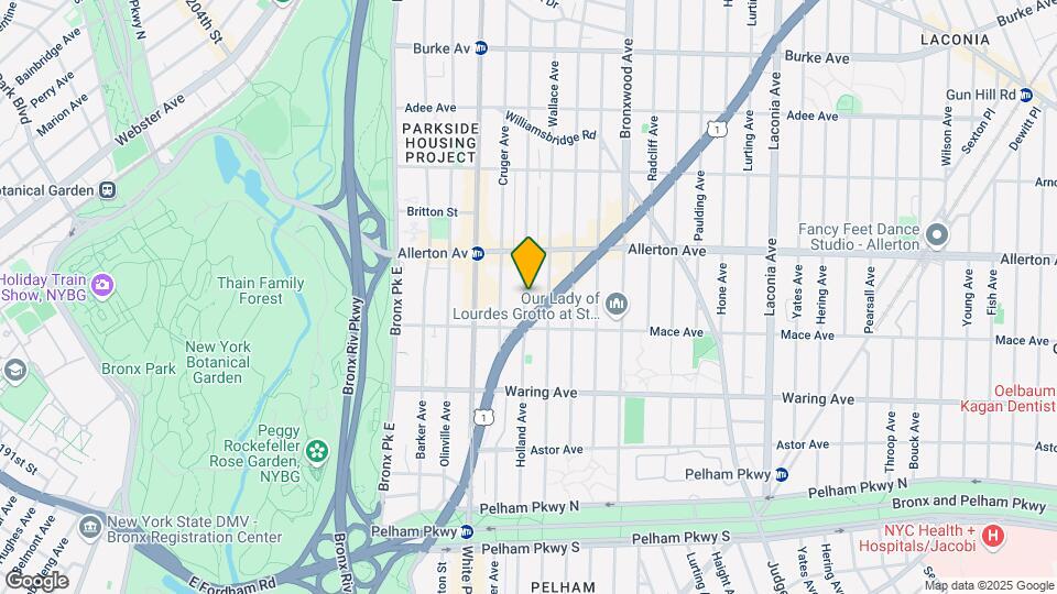 2526 Holland Ave Map and Location Details