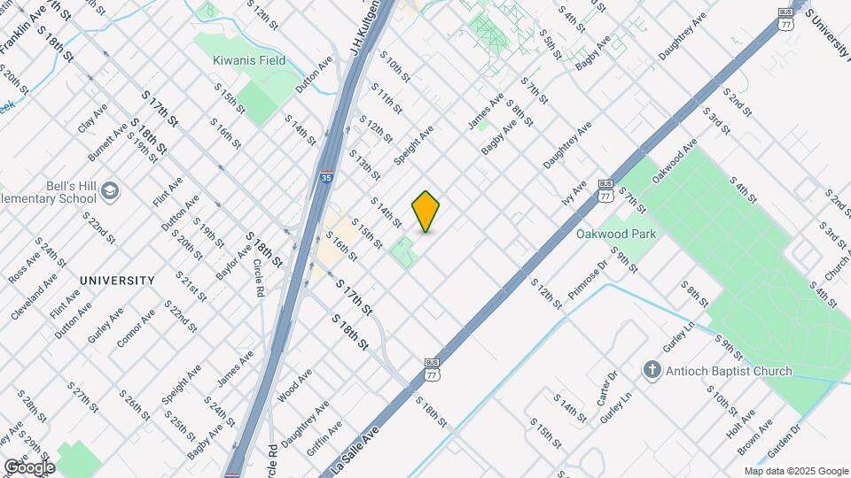 1317 Wood Ave Map and Location Details