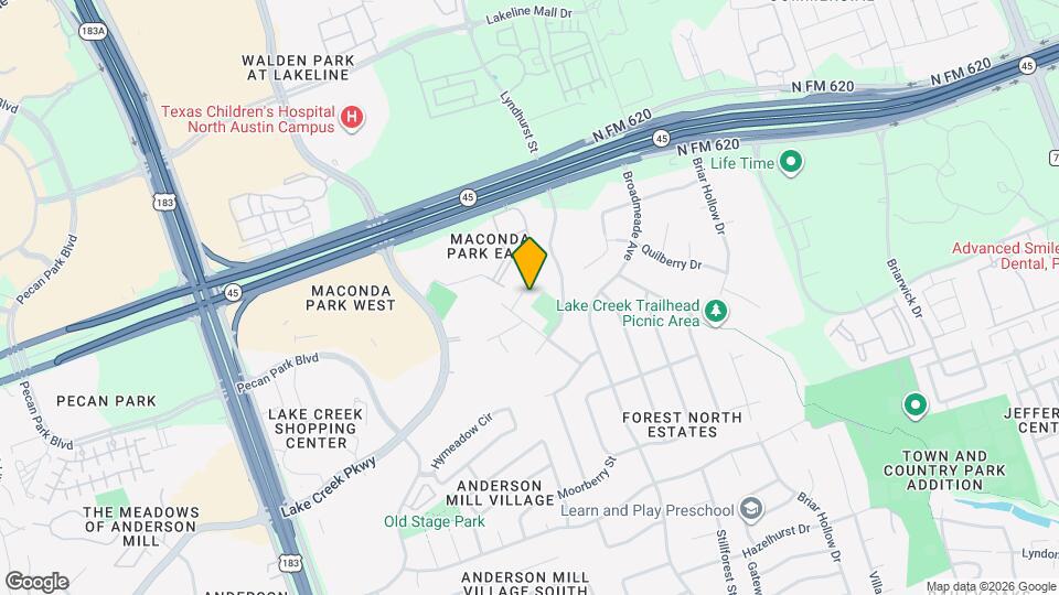 13305 Waverly Ct Map and Location Details