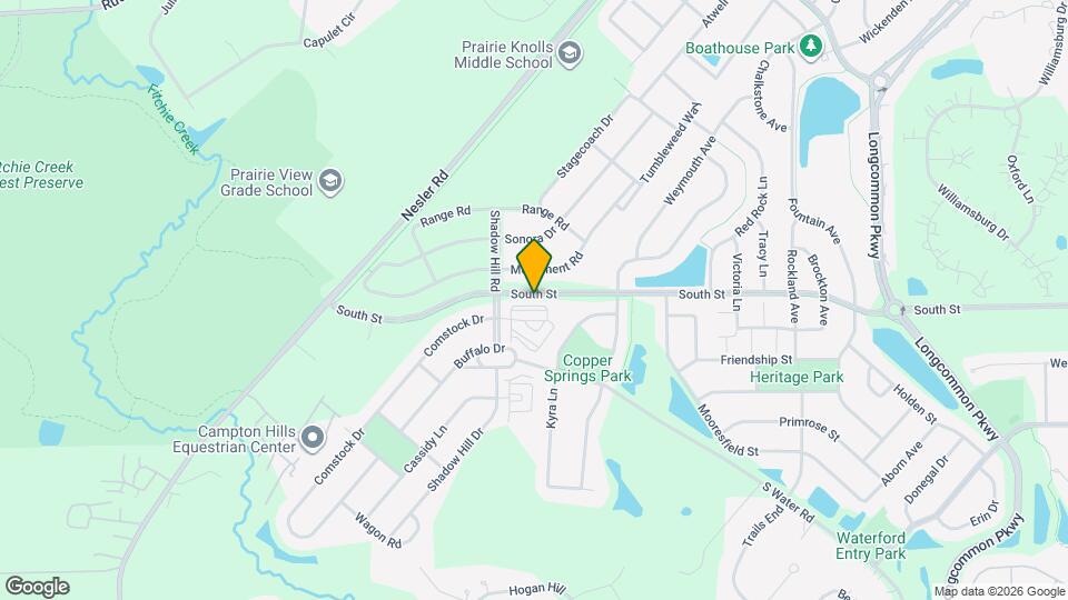 208 Comstock Dr Map and Location Details