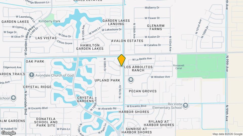 2809 N 107th Dr Map and Location Details