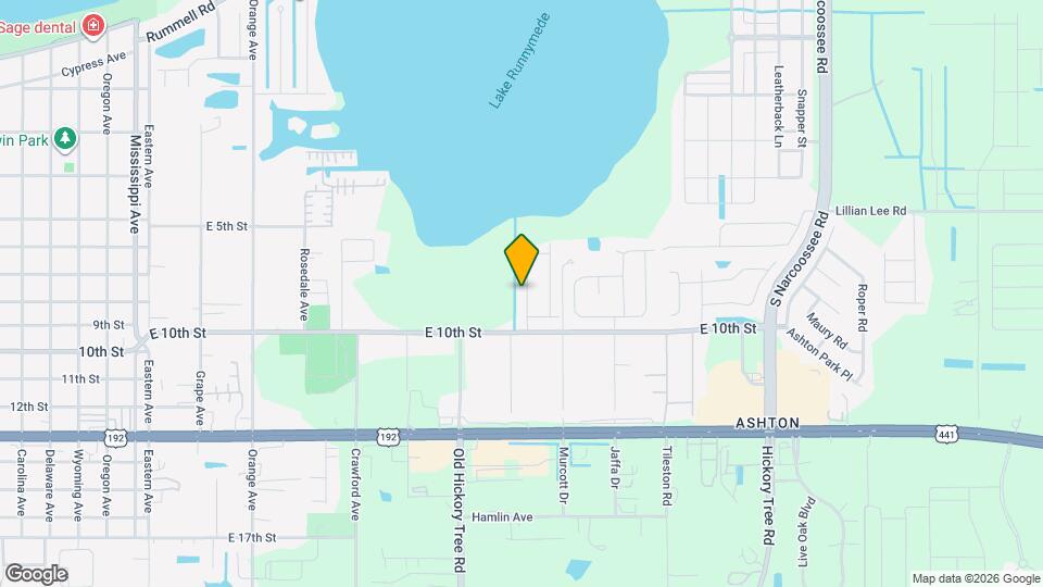 1854 Overcup Ave Map and Location Details