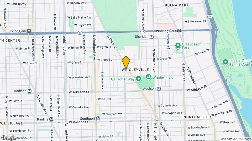 3721 N Racine Ave Map and Location Details
