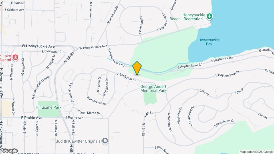 1529 E Loch Haven Dr Map and Location Details