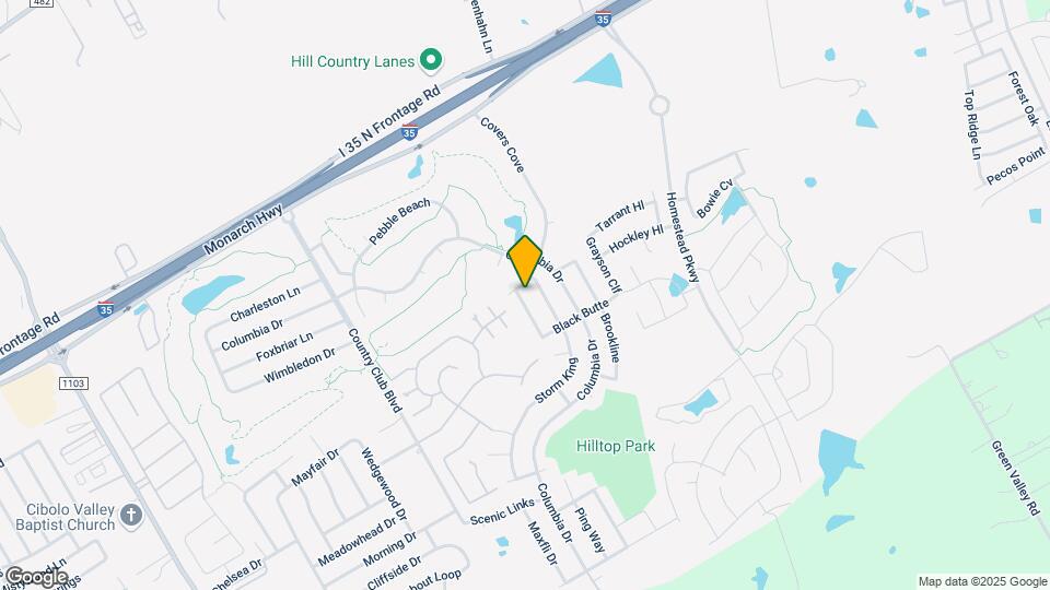 5109 Knollwood Map and Location Details