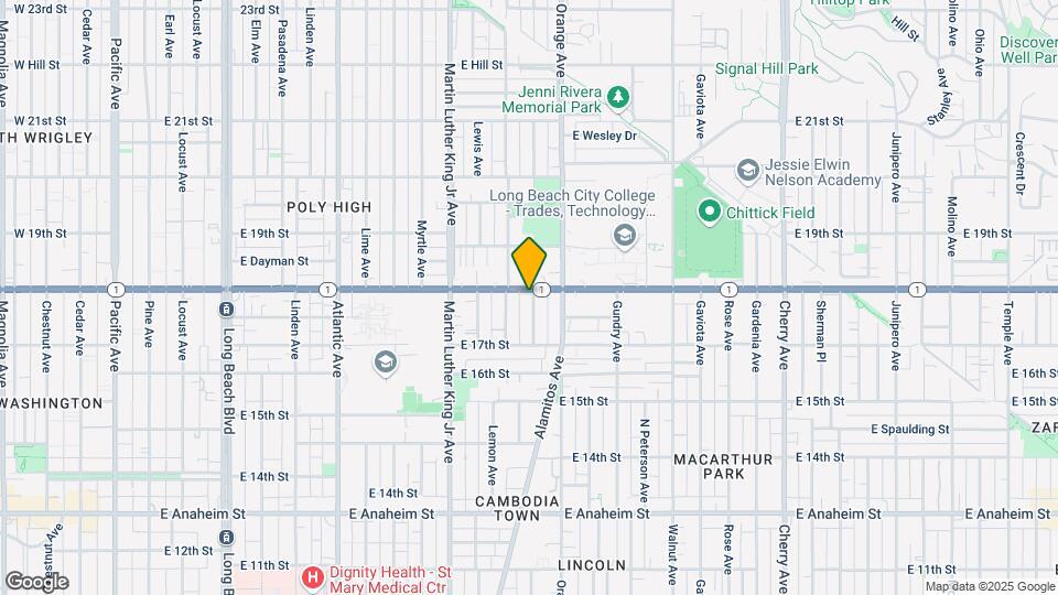 1777 Cerritos Ave Map and Location Details