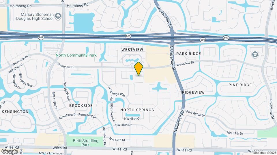 9842 NW 53rd Ct Map and Location Details