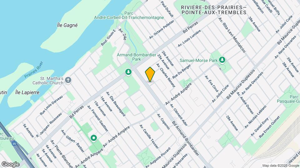 8005 Philippe-Lebon Av Map and Location Details