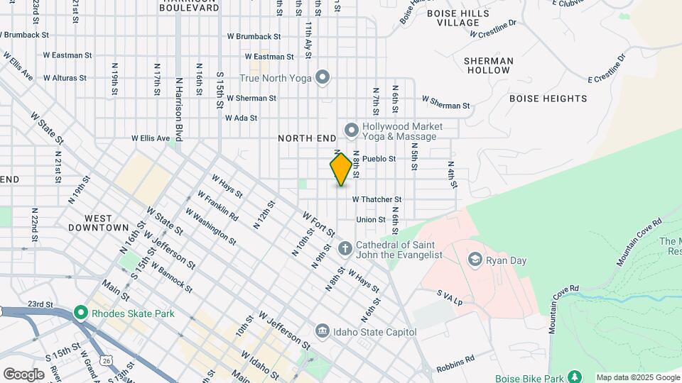 1108 N 9th St Mapa y Detalles de la Ubicación