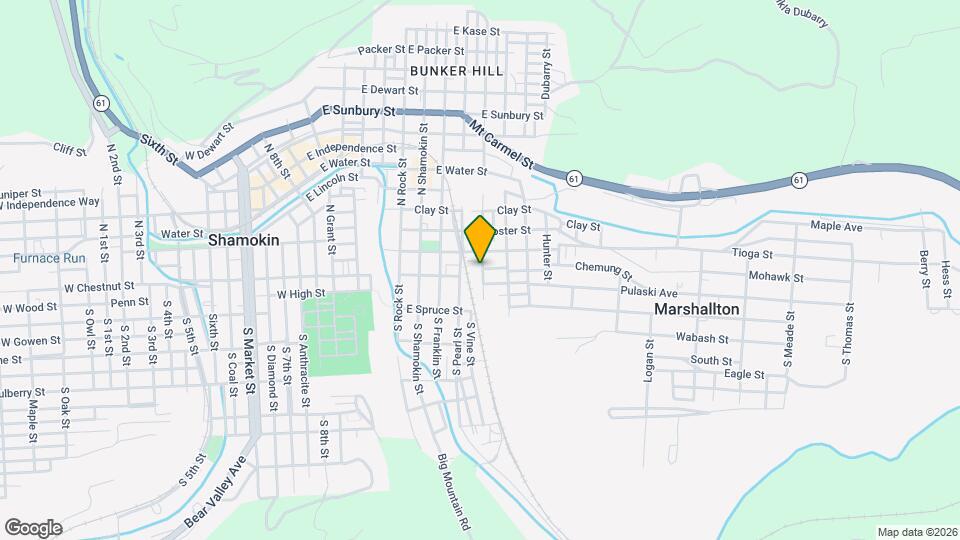 2 S Vine St Map and Location Details