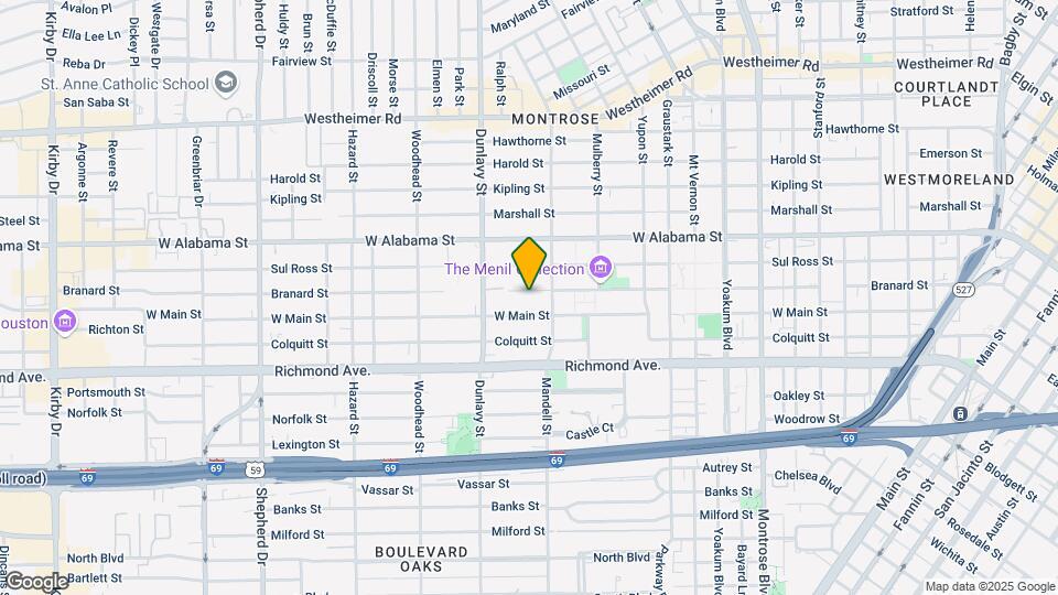 1617 Branard St Map and Location Details