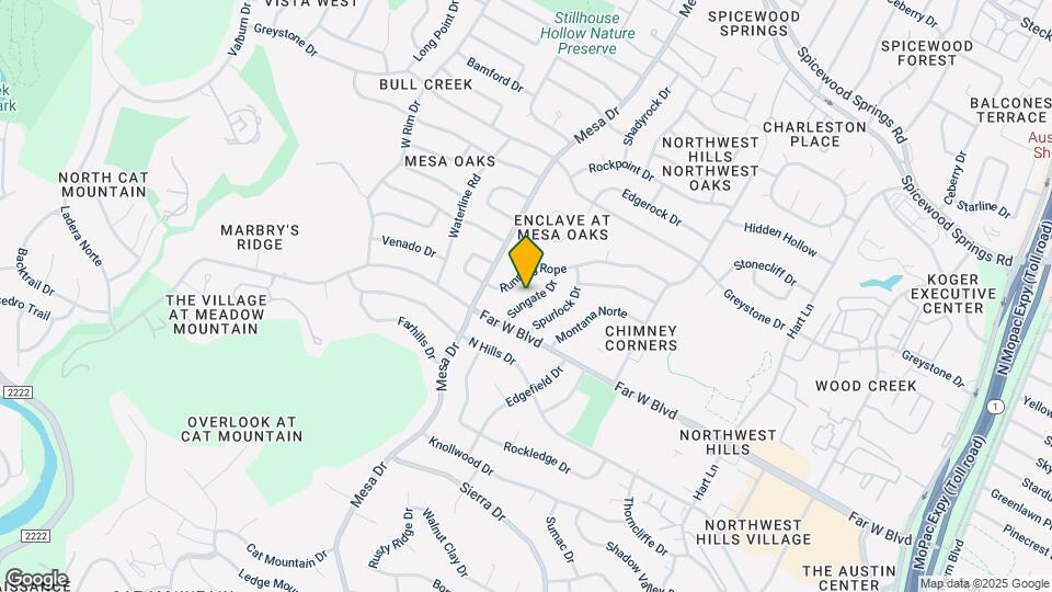 7110 Sungate Dr Map and Location Details