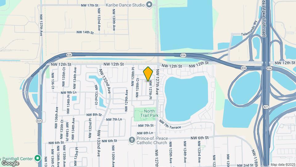 1065 NW 127th Path Map and Location Details