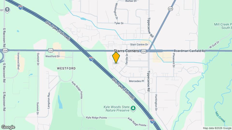 3840 Mercedes Pl Map and Location Details