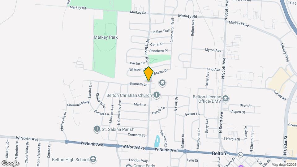 500 Kenneth Ln Map and Location Details