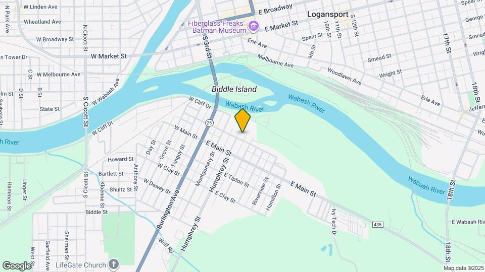 208 1/2 East Colfax Mapa y Detalles de la Ubicación