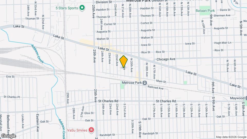 116 N 21st Ave, Unit 2F Map and Location Details