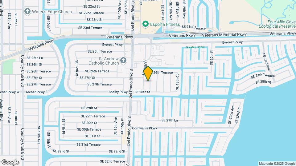2702 SE 17th Ave Map and Location Details