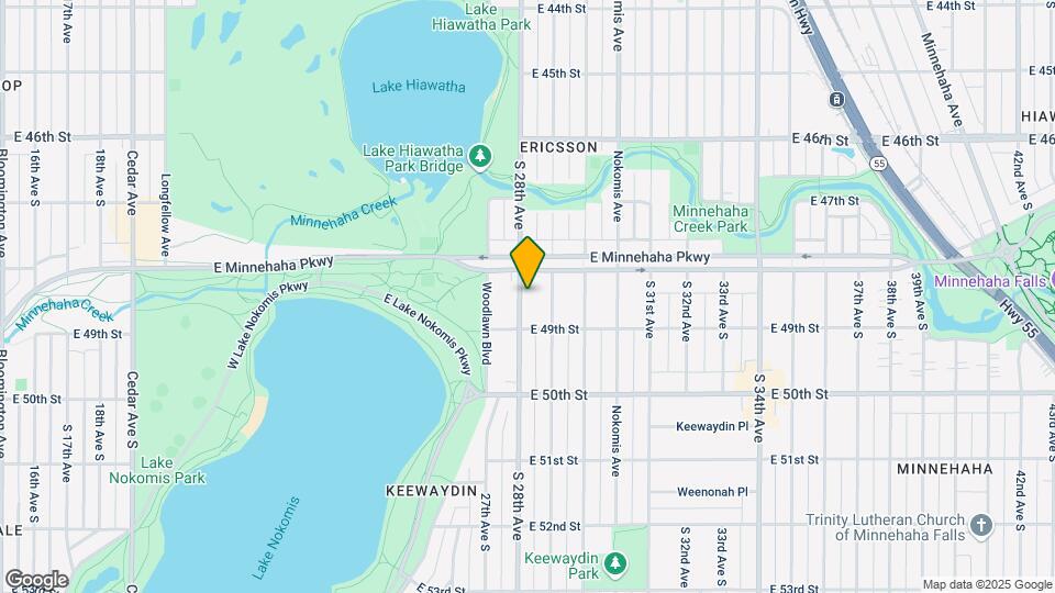 Lake Nokomis Condominiums Mapa y Detalles de la Ubicación