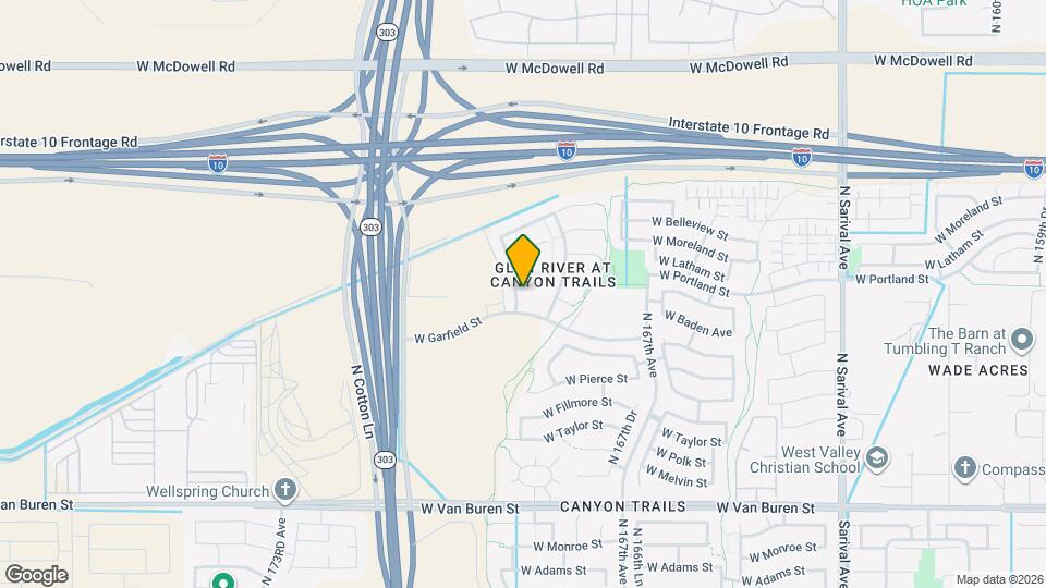 981 N 169th Ave, Unit 201 Map and Location Details