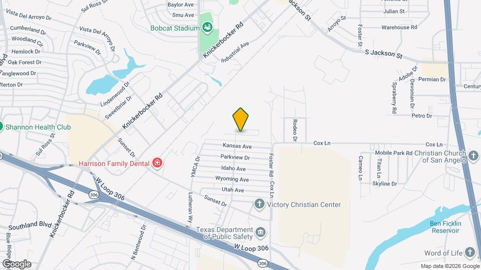 1646 Iowa Ave Map and Location Details