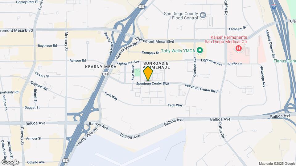 8826 Spectrum Center Blvd Map and Location Details