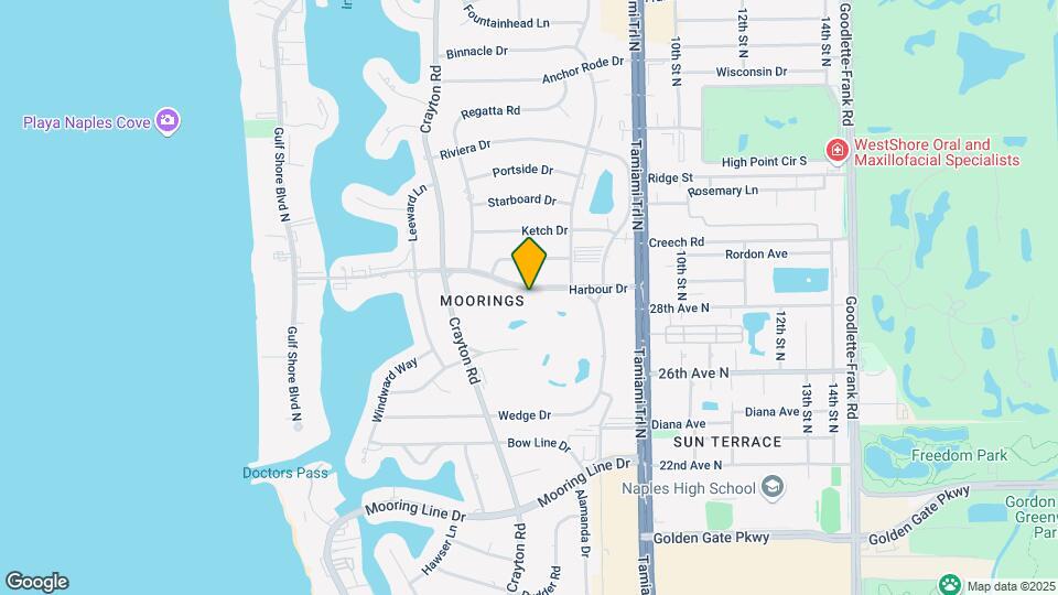 640 Harbour Dr Mapa y Detalles de la Ubicación