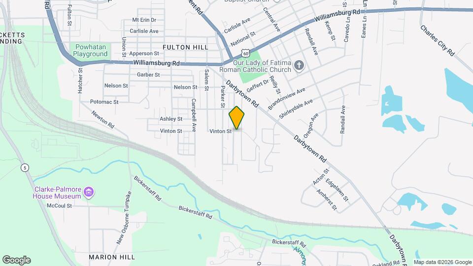 5401 Blue Ridge Ave Map and Location Details