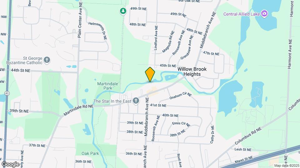 4233 Middlebranch Ave NE-Unit -3 Map and Location Details