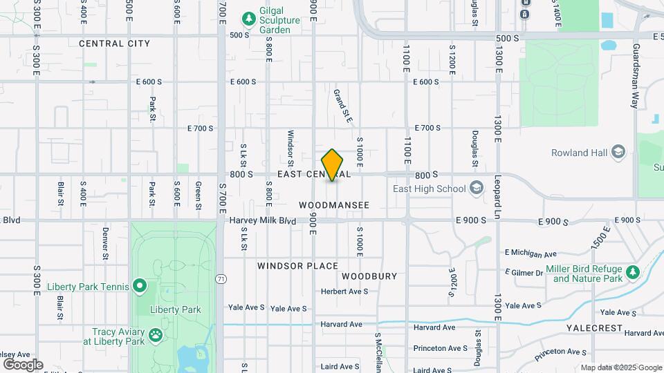 820 S Lincoln St Map and Location Details