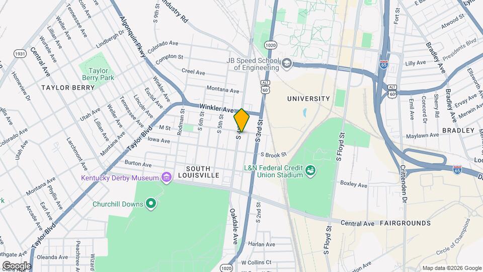 2805 S 4th St Map and Location Details
