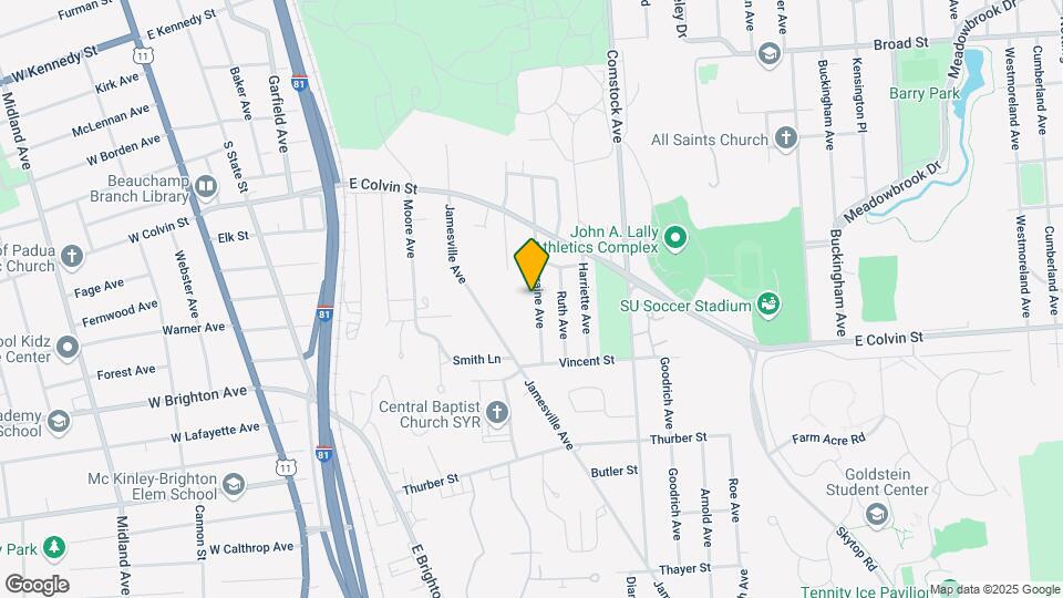232 Lorraine Ave Mapa y Detalles de la Ubicación