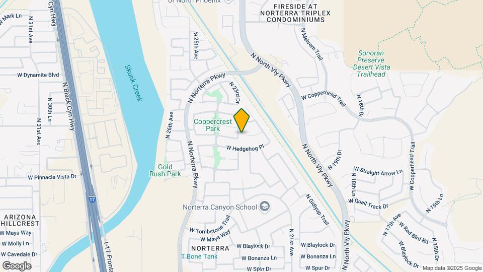 27623 N 23rd Dr Map and Location Details
